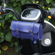 フロントバッグ 自転車用 サイクルバッグ レザー調 取り付け簡単 ベルト 小物入れ 収納 工具入れ 長方形 サイクリング バイク 通勤 通学 高級感 おしゃれ ロードバイク マウンテンバイク アウトドア