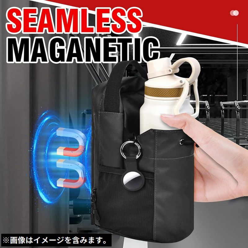 水筒ケース ボトルカバー ペットボトルホルダー ショルダーバッグ マグネット付き 強力磁石 商品画像2