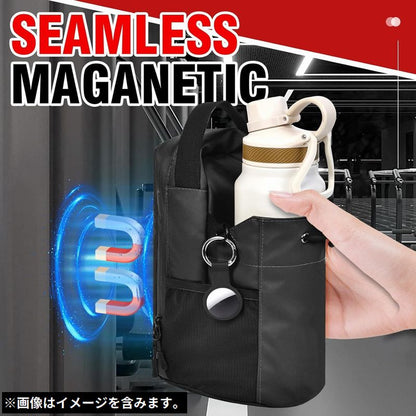 水筒ケース ボトルカバー ペットボトルホルダー ショルダーバッグ マグネット付き 強力磁石 商品画像2