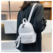 リュックサック ミニリュック レディース 女性 婦人 鞄 カバン バッグ 無地 単色 シンプル ファッション かわいい おしゃれ お出かけ