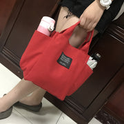 ミニトートバッグ ハンドバッグ ポケット 手提げ 鞄 カバン レディース 女性 婦人用 キャンバス 帆布 キャンバス おしゃれ かわいい お弁当バッグ 水筒 シンプル マチ付き 丈夫 マグネットボタン デイリー 通勤 通学 お出かけ 普段使い カジュアル