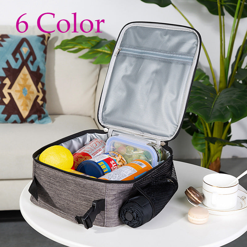 ランチバッグ クーラーバッグ 保温保冷バッグ  ソフトクーラー ファスナー付 シンプル 便利 クーラーボックス お弁当 アウトドア キャンプ ピクニック ショッピングバッグ 保冷ランチボックス