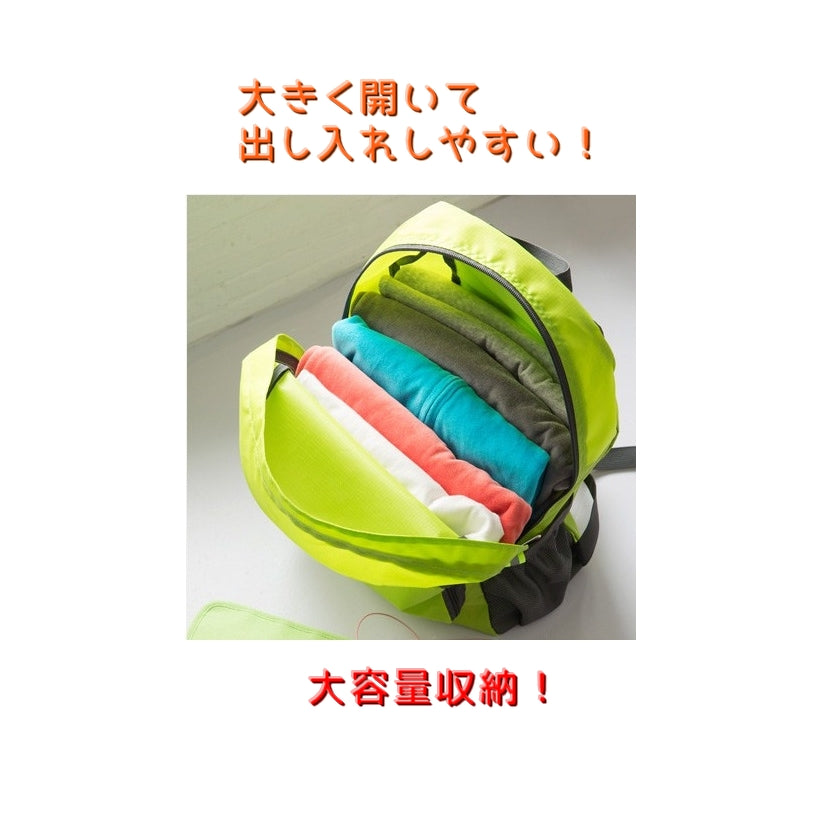 リュックサック デイバッグ バックパック 折りたたみ式 コンパクト エコバッグ 商品画像5