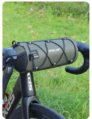 フロントバッグ フレームバッグ サイドバッグ ショルダーバッグ 2way 自転車用品 マウンテンバイク 収納 反射 グリーン シンプル おしゃれ