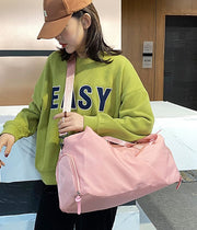 ボストンバッグ トラベルバッグ スポーツバッグ ショルダー 手提げ 肩掛け 斜め掛け 男女兼用 レディース メンズ 鞄 バッグ 靴収納 シューズ収納 ポケット シンプル 大容量