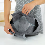 ランチバッグ クーラーバッグ 保冷バッグ お弁当入れ お弁当袋 ランチボックス 保温 撥水 防水 大容量 鞄 カバン 断熱 ハンドバッグ 無地 単色 シンプル 大きめ アウトドア