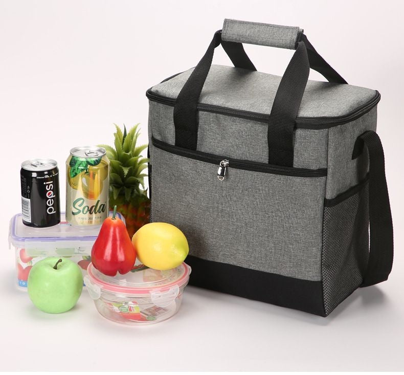 保冷バッグ 保温バッグ クーラーバッグ ランチバッグ ランチトート ショルダーストラップ付き 商品画像2