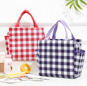 ランチバッグ お弁当バッグ 保温 保冷 お弁当袋 ミニトート 保温保冷バッグ ミニバッグ 日用品雑貨 鞄 クーラーバッグ お弁当入れ お弁当グッズ スクエア ファスナー アルミバッグ サイドポケット 持ち手付き タグ付き アルパカ フラミンゴ チェック柄 格子柄 無地 単色 おしゃれ かわいい シンプル カジュアル お出かけ 通学 通勤 黒 灰 ネイビー ローズ ピンク 紫 赤