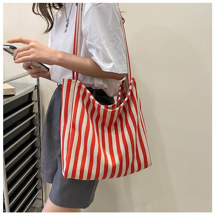 トートバッグ レディース 女性 カバン キャンバス 縦型 商品画像2