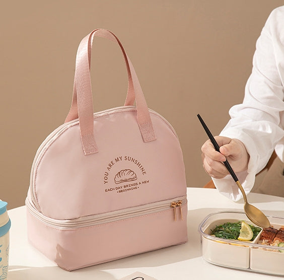 ランチバッグ お弁当袋 保冷 保温 ミニトートバッグ 手提げ 商品画像3