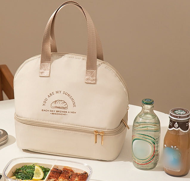 ランチバッグ お弁当袋 保冷 保温 ミニトートバッグ 手提げ 商品画像4