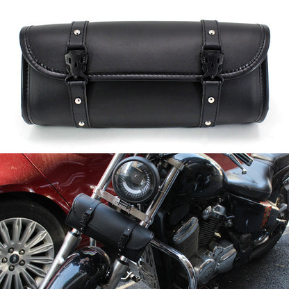 バイク用ツールバッグ フロント ツーリングバッグ フェイクレザー 工具入れ 小物入れ 商品画像3