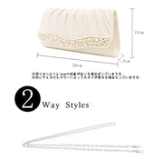 クラッチバッグ パーティーバッグ 結婚式 パーティ パーティー イベント チェーン フェイクパール 2WAY ショルダー ショルダーバッグ フォーマル レディース レディース用 女性用 婦人用 おしゃれ レディースバッグ 可愛い かわいい お呼ばれ 二次会 謝恩会