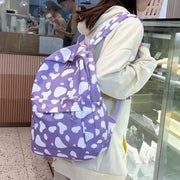 リュックサック バックパック 大容量 ダルメシアン柄 ウシ柄 牛柄 アニマル柄 通学 旅行 かばん バッグ おしゃれ カジュアル