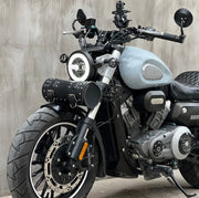 バイク用 ツールバック フロントバック バイクアクセサリー バイクバック サイドバック 収納 丸形 単車 ツーリング かばん