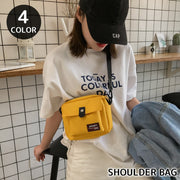 ショルダーバッグ レディース メンズ 男女兼用 バッグ 肩掛け 斜め掛け 鞄 コンパクト 調節可能 おしゃれ カジュアル スポーティー