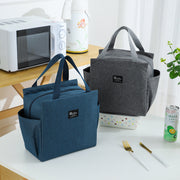 保冷ランチバッグ クーラーバッグ お弁当袋 雑貨 キッチン用品 トート チェック ファスナー ポケット 保温 シンプル かわいい
