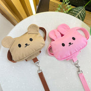 リュック ペット用 ハーネス リード セット 猫用 犬用 小型犬 中型犬 散歩紐 散歩ひも バッグ付き ペットグッズ 胴輪 牽引紐 ウサギ クマ カバン付き かわいい