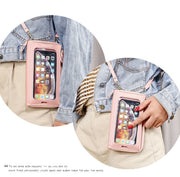 スマホポーチ スマホショルダー レディース バッグ かばん ショルダーバッグ レザー風 スマホ 操作可能 タッチスクリーン可能 財布一体型 カード コイン おしゃれ かわいい 可愛い 便利 お出かけ 散歩  iPhone17 iPhone16e  iPhone16 iPhone16Pro iPhone15 15Pro  iPhone13 13Pro 13ProMax iPhone14 14Pro 14ProMax