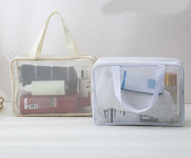 化粧ポーチ バニティバッグ メッシュバッグ お風呂バッグ スパバッグ プールバッグ 商品画像3