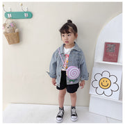 ポシェット ミニショルダー ショルダーバッグ 子供用 キッズ 女の子 鞄 カバン 斜め掛け ジッパー ファスナー キャンディー うずまき リボン かわいい おしゃれ
