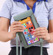 ミニショルダーバッグ スマホポーチ スマホポシェット レディース 鞄 スマホケース 入れたまま操作 肩掛け 斜め掛け レザー調 マグネット開閉 ファスナー カード入れ お札入れ 小物入れ 財布 貴重品入れ 上品 おしゃれ 外出 お出掛け 旅行