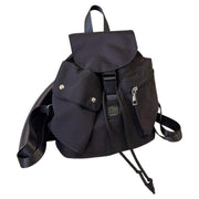 バックパック リュックサック レディース bag 鞄 大容量 軽量 フラップ ポケット ファスナー カジュアル 無地 シンプル おしゃれ ブラック ピンク ブルー