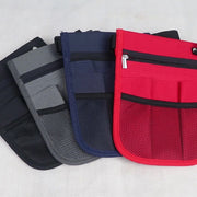 ウエストポーチ バッグ 鞄 カバン エプロンバッグ ナースバッグ ナースポーチ 仕事 作業 ポケット 収納 メッシュ カジュアル シンプル