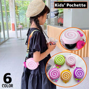 ポシェット ミニショルダーバッグ キッズ 女の子 子供 シリコン 小物入れ 小銭入れ 財布 斜めがけ 肩掛け キャンディ 可愛い