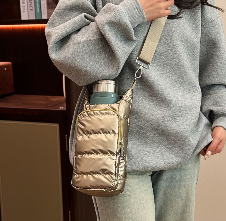 ボトルホルダー ドリンクホルダー ペットボトルホルダー 水筒カバー ショルダーストラップ 水筒 商品画像2