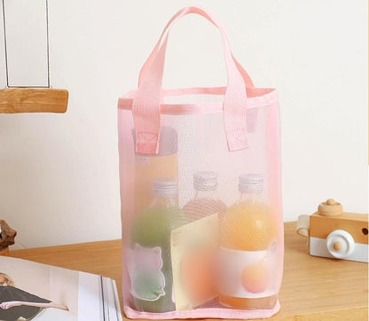 トートバッグ メッシュバッグ 手提げ バケットバッグ ビーチバッグ ハンドバッグ 商品画像4