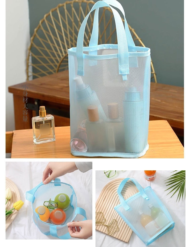 トートバッグ メッシュバッグ 手提げ バケットバッグ ビーチバッグ ハンドバッグ 商品画像5