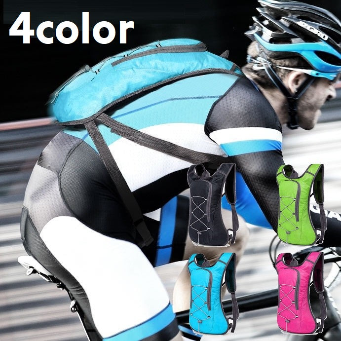 リュックサック ランニング リュックサイクリングリュック サイクリングバッグ バックパック メンズ レディース 男女兼用 鞄 カバン アウトドア用品 反射板付き 通気性 防水 自転車 登山 ロードバイク マウンテンバイク ジョギング ハイキング フィット 軽量 ファスナー チャック バックル付き サイズ調節可 スキー キャンプ 釣り 旅行 カジュアル おしゃれ シンプル 黒 緑 青 ピンク