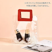 ギフトバッグ ラッピング用品 ギフト袋 ギフトラッピング クリア 透明 ビニール 手提げ プレゼント かわいい おしゃれ 贈り物 誕生日 記念日 鞄 ビニールバッグ