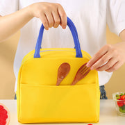 ランチバッグ お弁当袋 トートバッグ ハンドバッグ 保冷 保温 鞄 カバン 手提げバッグ アヒル ペンギン 可愛い カジュアル お出かけ 普段使い 買い物 通勤 通学 学生 お弁当グッズ