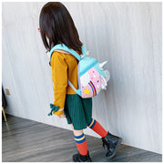 リュックサック 子供用 キッズ 女の子 鞄 カバン バッグ バックパック 角 ユニコーン 羽 虹 ミニ 小さめ 通園 通学 遠足 学園 こども 子ども かわいい