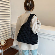 トートバッグ バッグ 鞄 レディース 女性 ポコポコ 肩掛け ショルダー 手提げ かわいい おしゃれ 収納 サブバッグ 買い物 お出かけ