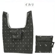 エコバッグ レディース メンズ 手提げ型 折りたたみ コンパクト マイバッグ ショッピングバッグ 総柄 花柄 ネコ おしゃれ
