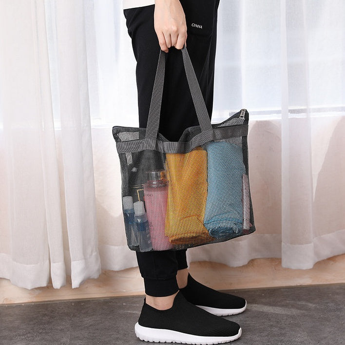 メッシュバッグ スパバッグ 温泉バッグ トートバッグ 収納バッグ お風呂バッグ 商品画像3