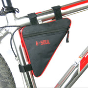 自転車バッグ フレームバッグ トライアングルバッグ 三角型 自転車アクセサリー 車体装着バッグ 面ファスナー 簡単取り付け 工具入れ ポーチ サイクリング スマホ入れ お財布入れ 鍵 キー 収納 シンプル おしゃれ かっこいい 小物入れ