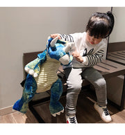 リュックサック 恐竜型 キッズ 子供用 男の子 女の子 バッグ かばん きゅうりゅう ダイナソー かっこいい かわいい