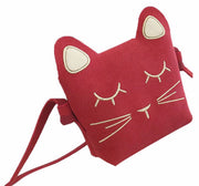 バッグ ショルダーバッグ ポシェット かばん 子供用 ネコ 猫 小さめ 小さい コンパクトサイズ 可愛い 軽量