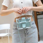 ショルダーバッグ ハンドバッグ レディース 女性用 透明 クリア 痛バッグ 鞄 カバン 斜めがけ 肩掛け 軽量 かわいい おしゃれ  デイリー お出かけ 旅行 女の子 婦人用 ギフト プレゼント 贈り物