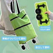 エコバッグ レディース バッグ キャスター付き 買い物バッグ 大容量 ショッピングバッグ 折りたたみ 花柄 水玉 無地 デザイン豊富  ポータブル らくらく 折り畳み コンパクト 引きずる 旅行 車輪 ハイキング お出かけ キャンプ 運動会 ママ シンプル 無地 ブラック 黒 20代 30代 40代 50代 60代 70代
