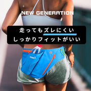スポーツ用 ランニングバッグ ウエストポーチ ペットボトルホルダー付き 防水 反射 夜間 ウォーキング ジョギングポーチ ウェストバッグ イヤホン専用穴 スマホ入れ 軽量 軽い 登山 サイクリング ランニング 男女兼用 メンズ レディース BAG bag