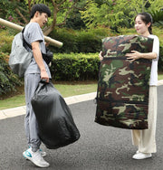 布団収納バッグ 布団収納ケース 収納袋 大容量 持ち手付き ファスナー 折りたたみ 持ち運び 収納用品 毛布 衣類 洋服 衣替え 整理整頓 片付け 引っ越し クローゼット