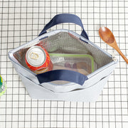 ランチバッグ お弁当バッグ 保温保冷バッグ クーラーバッグ ランチトート 持ち手付き 男女兼用 鞄 カバン お弁当袋 防水 防油 レディース メンズ ファスナー 持ち運び 無地 単色 北欧風 ナチュラル おしゃれ かわいい シンプル お出かけ ピクニック スポーツ 通勤 ネイビー ベージュ 灰 ピンク