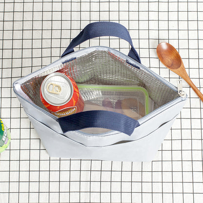 ランチバッグ お弁当バッグ 保温保冷バッグ クーラーバッグ ランチトート 持ち手付き 商品画像4