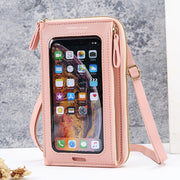 ミニショルダーバッグ スマホポーチ レディース 鞄 カバン ポシェット コンパクト 小さい スマートフォン入れ カラバリ豊富 シンプル 無地 PUレザー おしゃれ 定番 かわいい