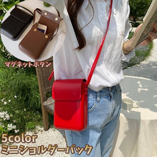 ミニショルダーバック スマホショルダー 肩掛けカバン レディース 女性 婦人 商品画像